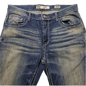 Buckle BKE Tyler Straight Relaxed Stretch Mens Jeans 34XL (34x36)